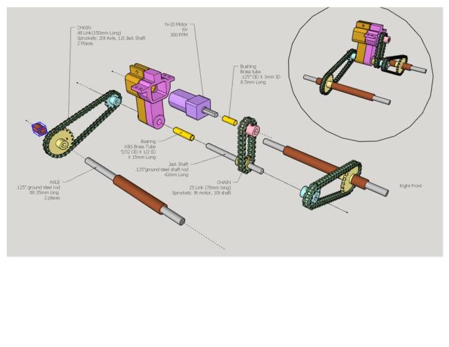 Assembly Drive gear.