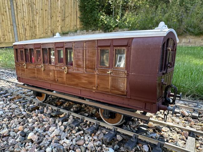 Brake coach, uses common underframe