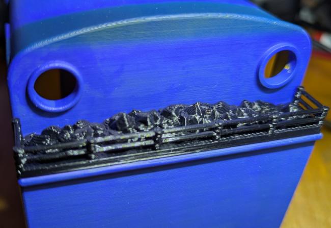 3D printed coal load for Greenly Locomotive
